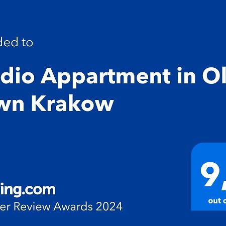 Studio Appartment In Old Town Cracóvia Exterior foto